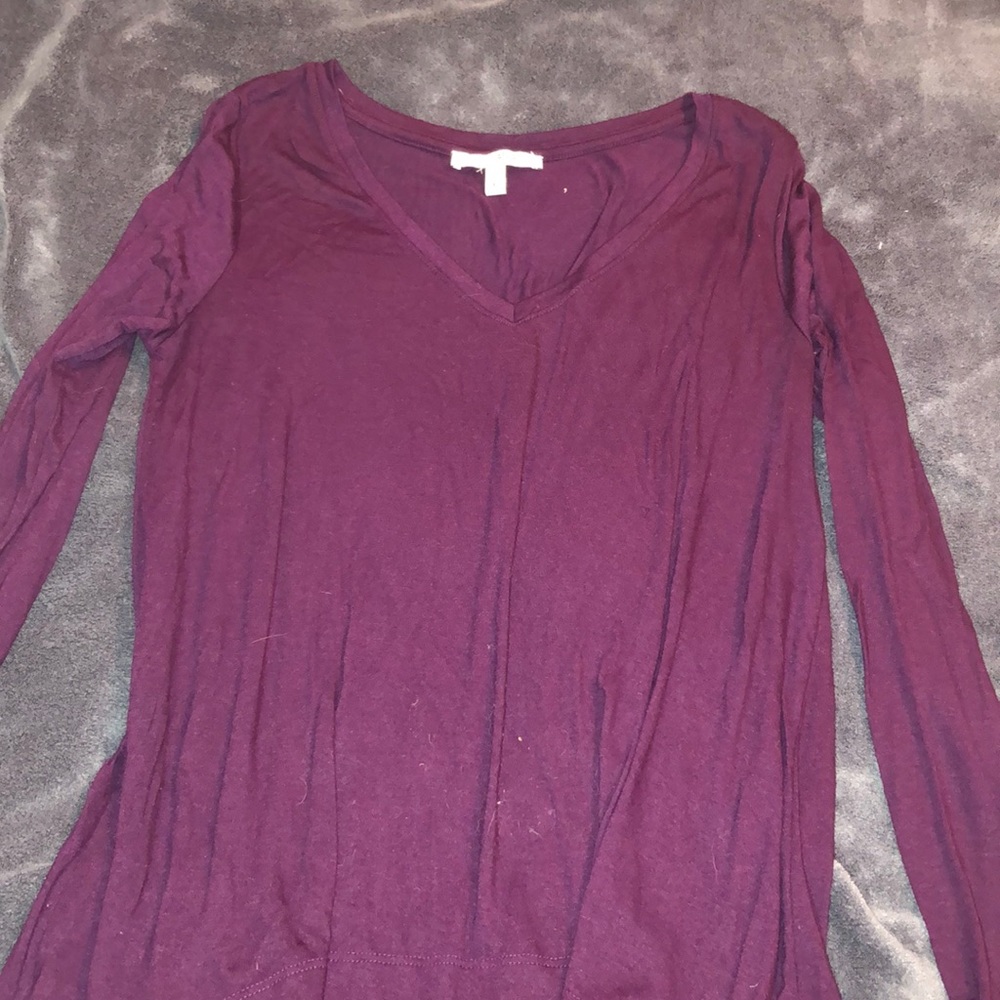 Loose, flowing, longsleeve T-shirt